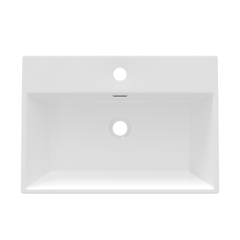 DeerValley Console Washbasin – Double ceramic washbasin with stainless steel frame and towel rails, ideal for family bathrooms, DE