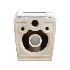 DeerValley Wandhängendes WC mit 360° Superspin-Spülung, Softclose-Sitz & spülrandlosem Design,DE