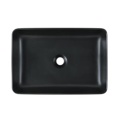 Lavabo rectangulaire DeerValley en céramique – Résistant aux rayures et facile à entretenir,FR