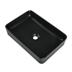Lavabo rectangulaire DeerValley en céramique – Résistant aux rayures et facile à entretenir,FR