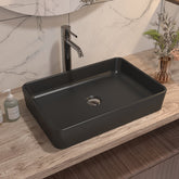 Lavabo rectangulaire DeerValley en céramique – Résistant aux rayures et facile à entretenir,FR