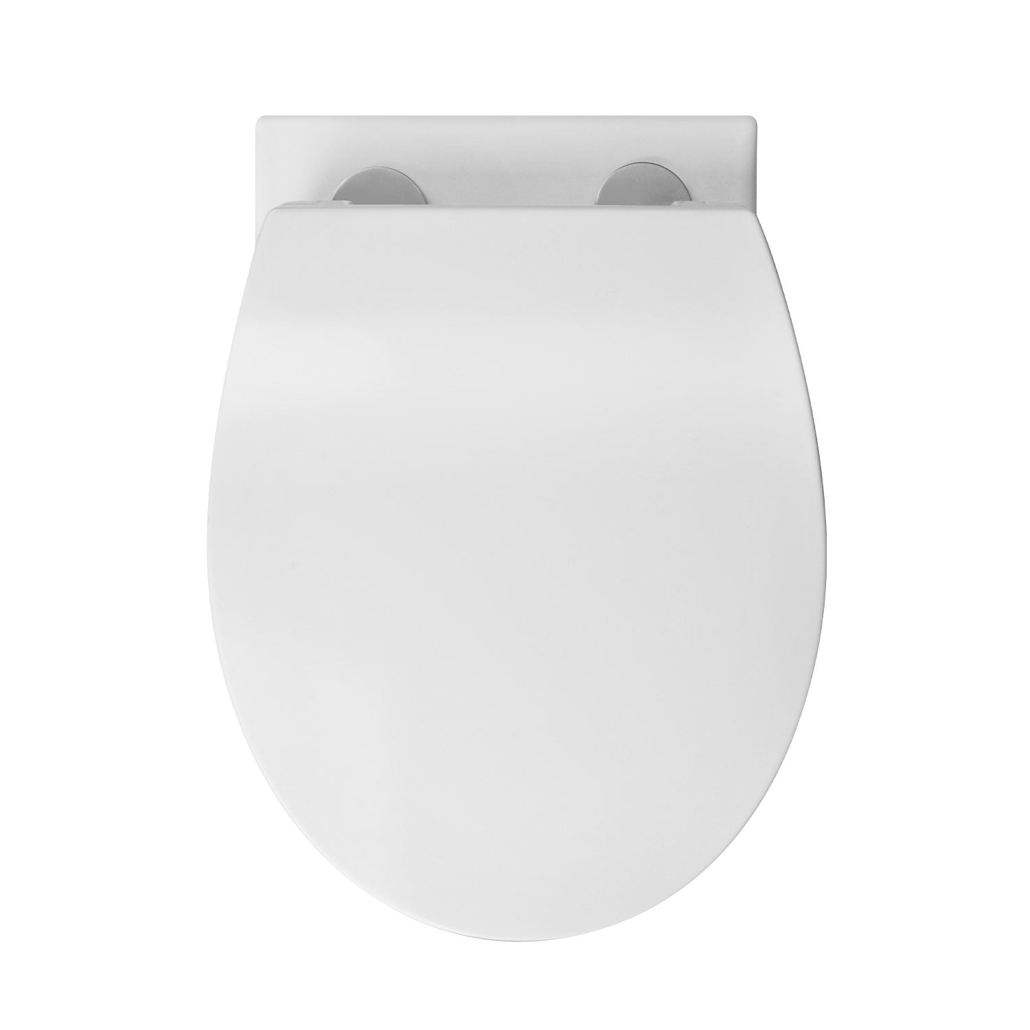 DeerValley Wandhängendes WC mit 360° Superspin-Spülung, Softclose-Sitz & spülrandlosem Design,DE