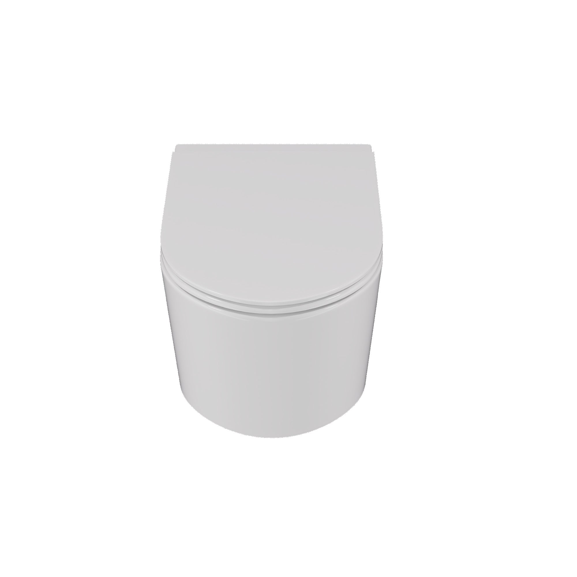 DeerValley DV-EU1F0379 WC suspendu avec réservoir encastré, chasse double sans bride 4,2/6,1 L, cuvette allongée céramique suspendue, ensemble WC mural moderne gain de place,FR