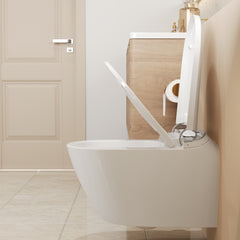 DeerValley WC mural intelligent avec siège chauffant, sèche-air chaud et chasse automatique,FR