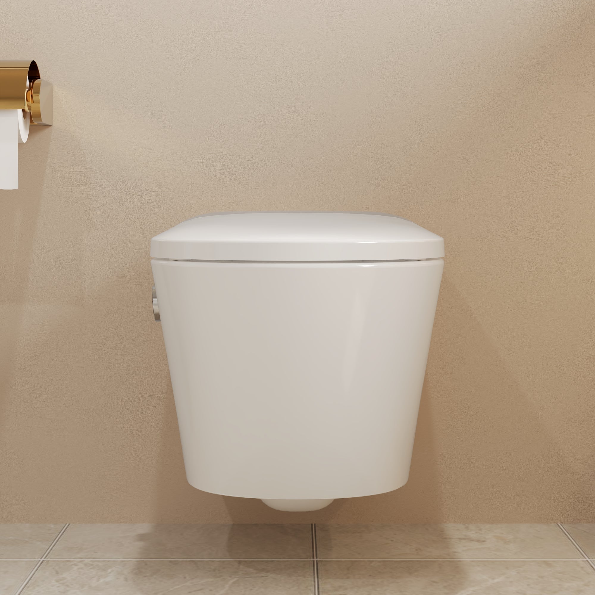 DeerValley WC mural intelligent avec siège chauffant, sèche-air chaud et chasse automatique,FR