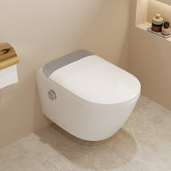 DeerValley WC mural intelligent avec siège chauffant, sèche-air chaud et chasse automatique,FR