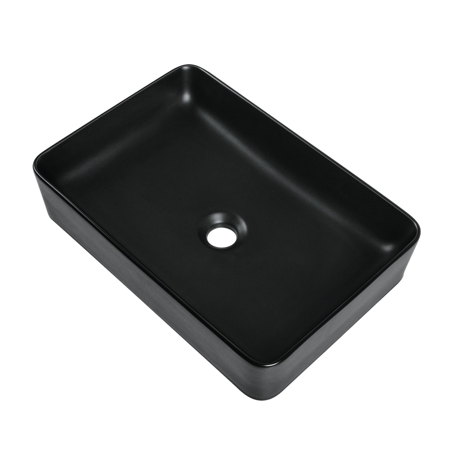 Lavabo rectangulaire DeerValley en céramique – Résistant aux rayures et facile à entretenir,FR